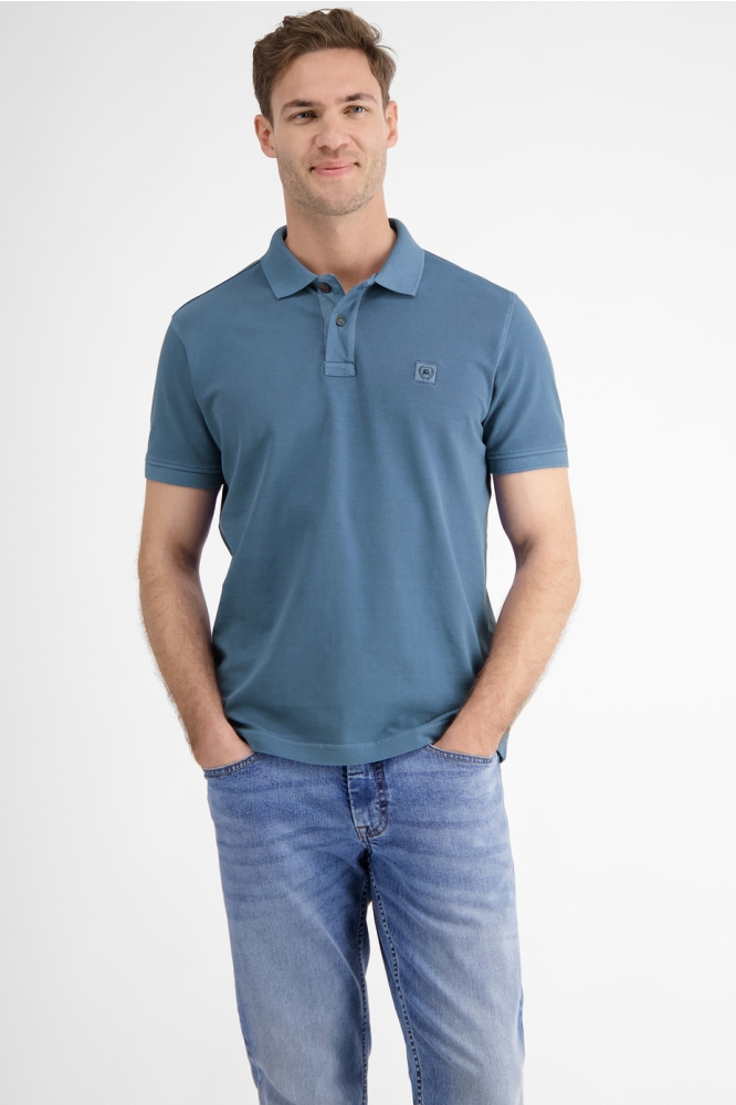 POLO IN GEWASSEN LOOK 2543237 443